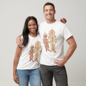autochthoner Kunst-Petroglyph-Symbol T-Shirt (Unisex)