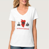 Autochthones Albanien T-Shirt (Vorderseite)