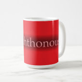 AUTOCHTHONOUS KAFFEETASSE (VorderseiteRechts)