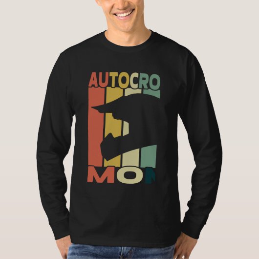 Autocross Mom I Cone Racing Autocross T-Shirt (Vorderseite)