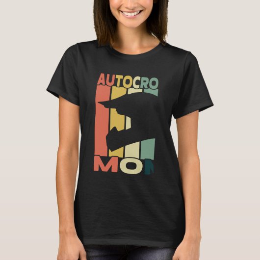 Autocross Mom I Cone Racing Autocross T-Shirt (Vorderseite)