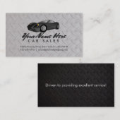 Autodealership-Geschäfts-Karten Visitenkarte (Vorne/Hinten)