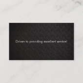 Autodealership-Geschäfts-Karten Visitenkarte (Rückseite)