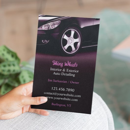 Autodetailing flyer