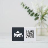 Autodetails für die benutzerdefinierte QR Visitenkarte (Stehend Vorderseite)