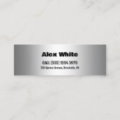 Autodetails Mini Visitenkarte (Rückseite)