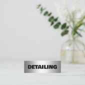 Autodetails Mini Visitenkarte (Stehend Vorderseite)