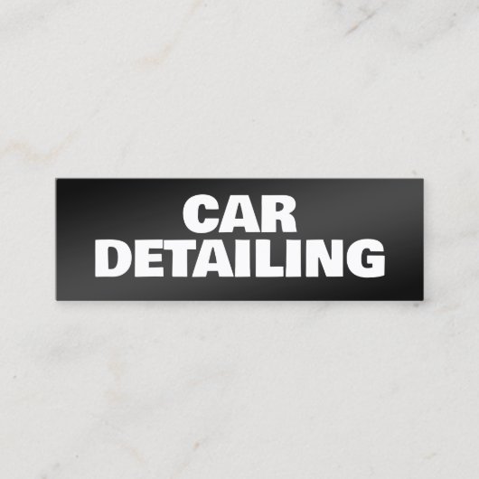 Autodetails Telefonnummerkarte (Vorderseite)