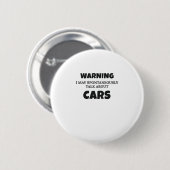 Autoenthusiasten Geschenkwarnung kann über Cars Gi Button (Vorne & Hinten)