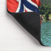 Autofähre in Norwegen mousepad (Ecke)