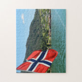 Autofähre in Puzzlen Norwegens Puzzle (Vertikal)