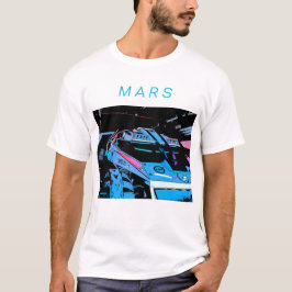 Autofahren auf Mars T-Shirt