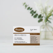 Autofahren der Superautobahn - Schokolade Visitenkarte (Stehend Vorderseite)