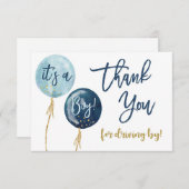 Autofahren durch Dankeschön Mitteilungskarte (Vorne/Hinten)