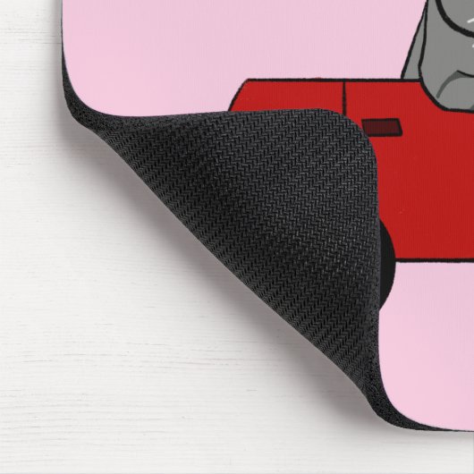 Autofahren Mousepad (Ecke)