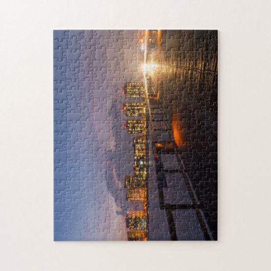 Autofahrt auf Navarra Beach Pier Puzzle (Vertikal)