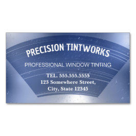 Autofenster Tinten Magnetische Visitenkarte