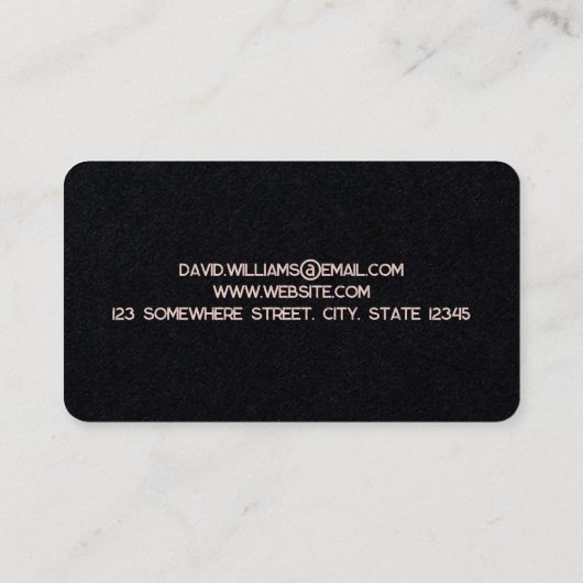 Autofenster-Tinting-Dienste Visitenkarte (Rückseite)