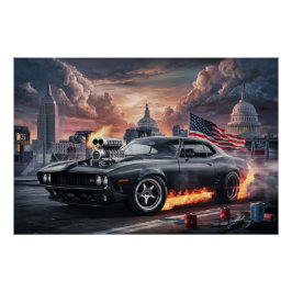 Autoflaggen 02 poster