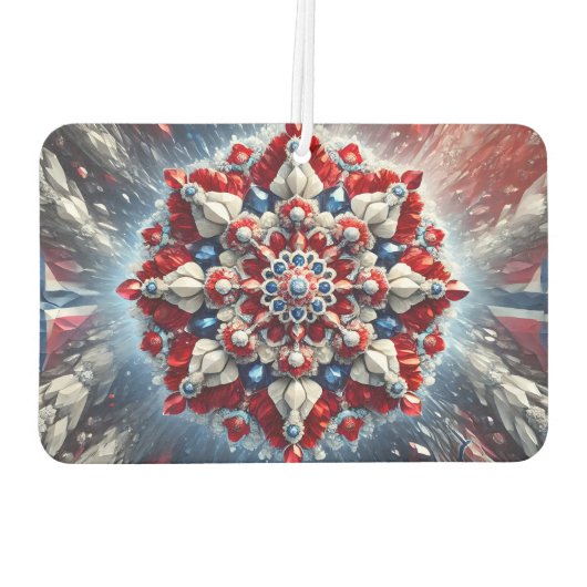 Autofreunde mit norwegischer Farbgestaltung Autolufterfrischer (Rückseite)