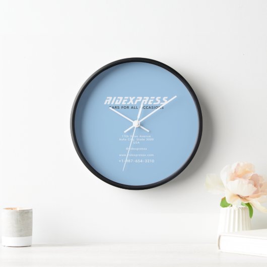 Autogeschäft, blau uhr (Zuhause)