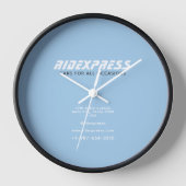 Autogeschäft, blau uhr (Vorderseite)