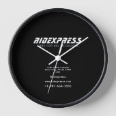 Autogeschäft, schwarz uhr (Vorderseite)