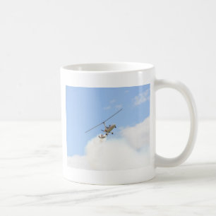Autogiro im Flug Kaffeetasse