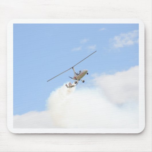 Autogiro im Flug Mousepad (Vorne)