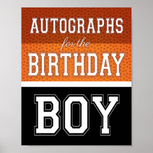 AUTOGRAFIEN FÜR DEN GEBURTSTAG JUGENDSCHEIN Drucke