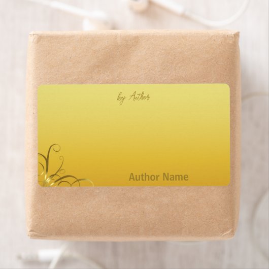 Autografisch durch das Goldene Swirl-Label des Aut (Insitu)