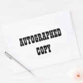 Autografische Kopie - Oval Stickers (#9) (Umschlag)