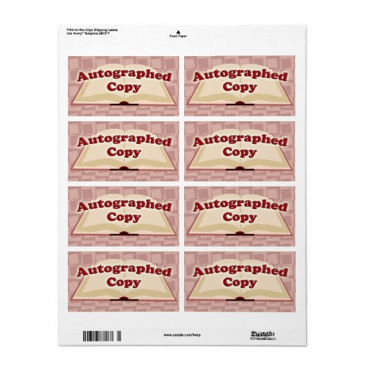 Autografische Kopierkleber (Vorne)