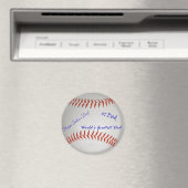 Autografischer Baseball Magnet (In Situ (Geschirrspüler))