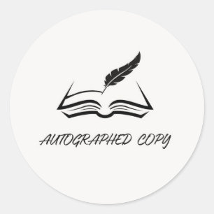 Autografischer Kopieraufkleber Runder Aufkleber