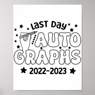 Autogramm 2023 Letzter Schultag 20 Poster