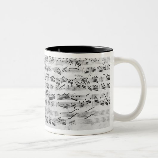 Autogramm des partita 'Sei gegruesset Zweifarbige Tasse (Rechts)