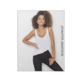 Autogrammdiagramm Notepad 8.5x11 Actor-Headshots Notizblock (Rotiert)