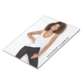 Autogrammdiagramm Notepad 8.5x11 Actor-Headshots Notizblock (angewinkelt)