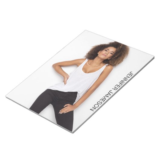 Autogrammdiagramm Notepad 8.5x11 Actor-Headshots Notizblock (angewinkelt)