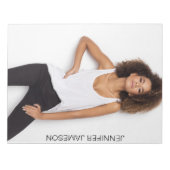 Autogrammdiagramm Notepad 8.5x11 Actor-Headshots Notizblock (Vorderseite)