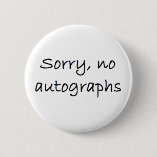 Autogramme leider nein button