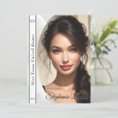 Autogrammkarte für den Papierkorb mit Marbella-Eis Einladung (Stehend Vorderseite)