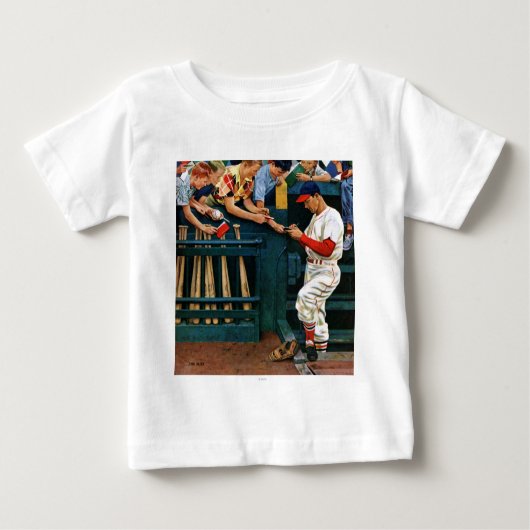 Autogrammsitzung Baby T-shirt (Vorderseite)