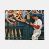 Autogrammsitzung Fußmatte (Vorderseite)