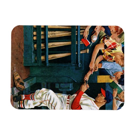 Autogrammsitzung Magnet (Horizontal)