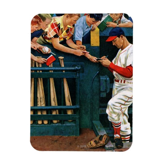 Autogrammsitzung Magnet (Vertikal)