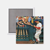 Autogrammsitzung Magnet (Vorderseite/Rückseite)