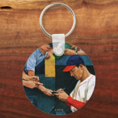 Autogrammsitzung Schlüsselanhänger (Vorderseite)