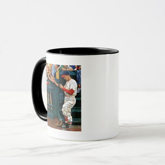 Autogrammsitzung Tasse (Vorderseite Links)